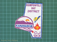 Click to enlarge CJ'93 Kempenfelt Bay District